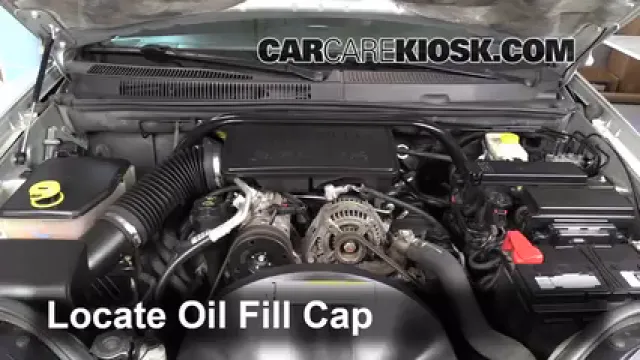 2007 Jeep Grand Cherokee Laredo 3.7L V6 Oil Add Oil